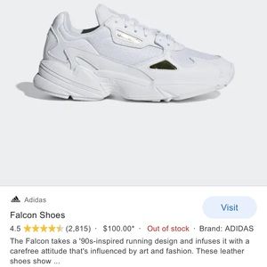 Addias falcon sneakers